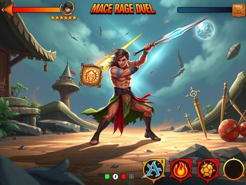 Mace Rage Duel Weapons Collection